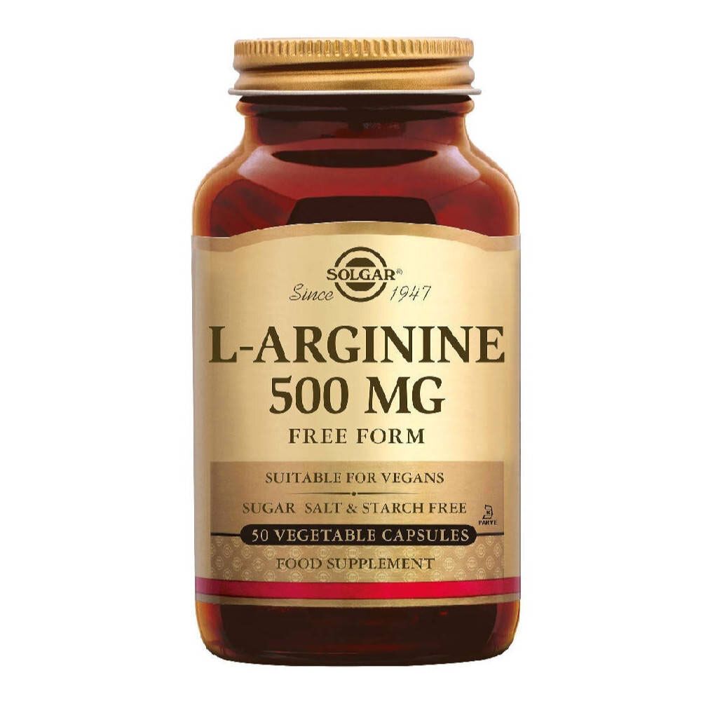 Solgar L-Arginine 500 Mg Capsule(S) 50 Pc(S)