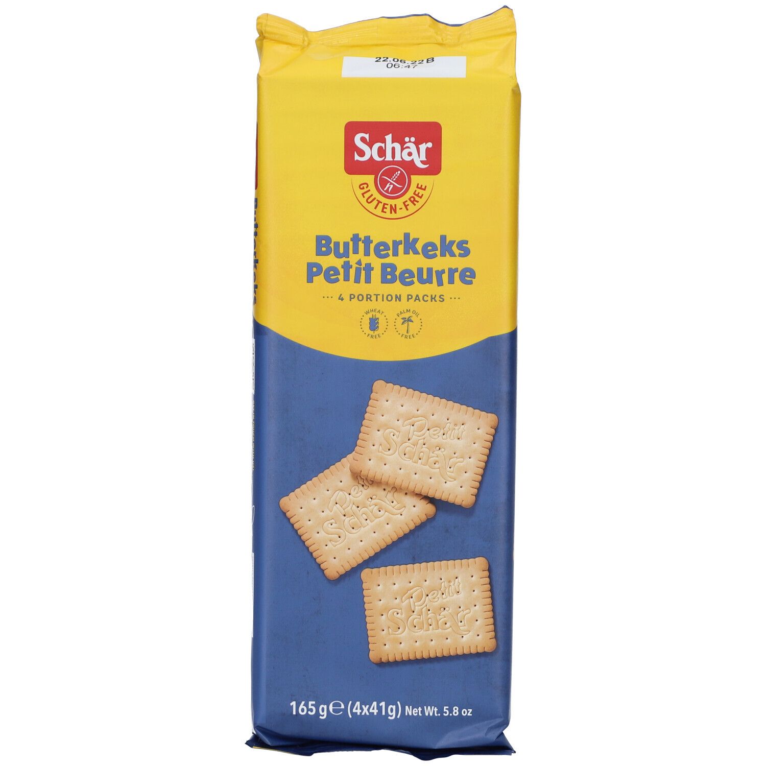 Schär Biscuits au beurre sans gluten 165 g Cookies