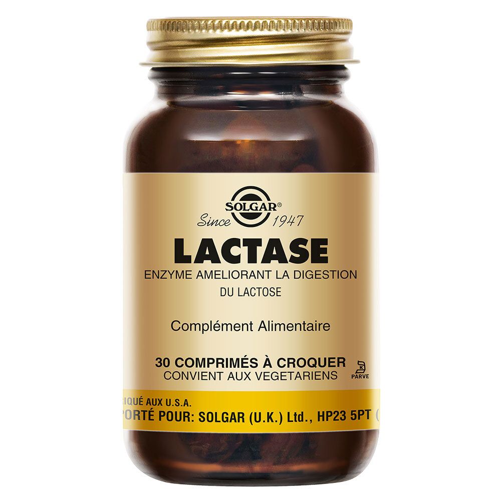 Solgar Lactase 3500 Comprimé(S) À Croquer 30 Pc(S)