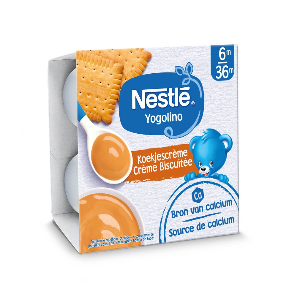 Nestlé Baby Dessert Crème Biscuitée 4x100 g Autre