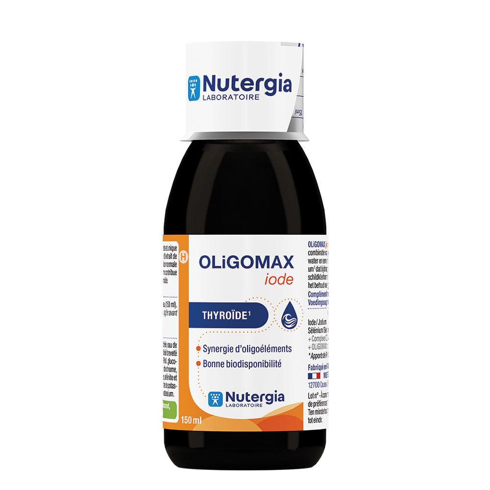Laboratoire Nutergia Nutergia Oligomax Iode Solution(S) 150 Ml Enfants