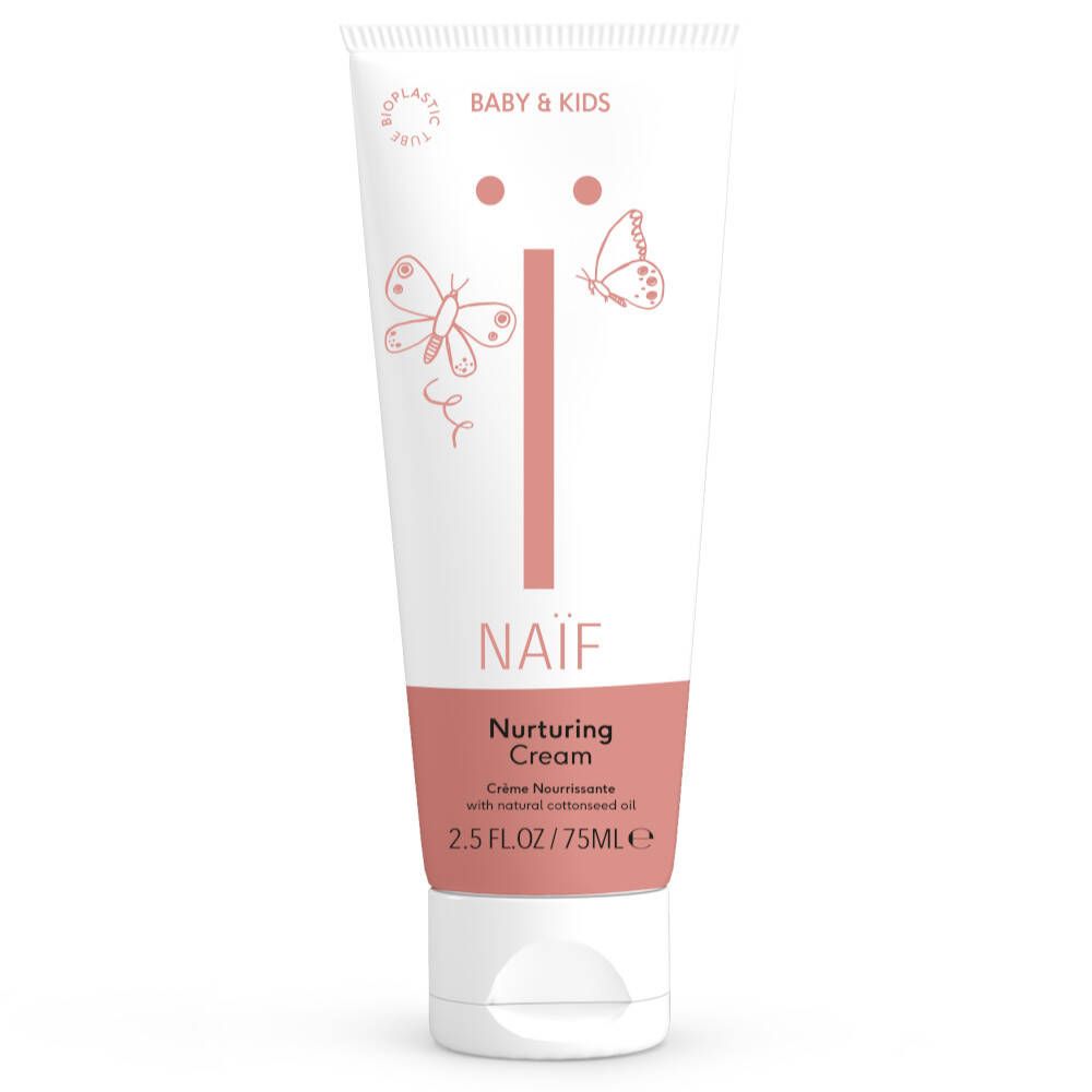 NAÏF Baby Crème Nourrissante Peau Sèche 75 ml Crème
