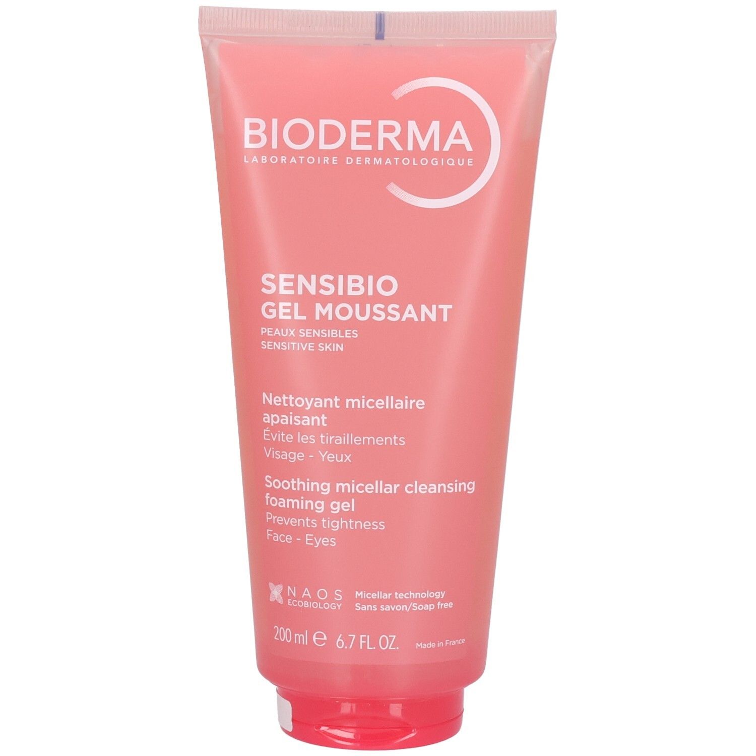 Bioderma Unisex Pas De Couleur Sensibio Gel Moussant Pour Peau Sensible 200 Ml - Image 3