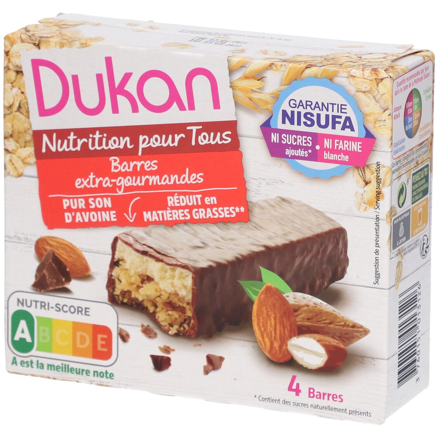Dukan® Barre Extra Gourmande 4 pc(s)
