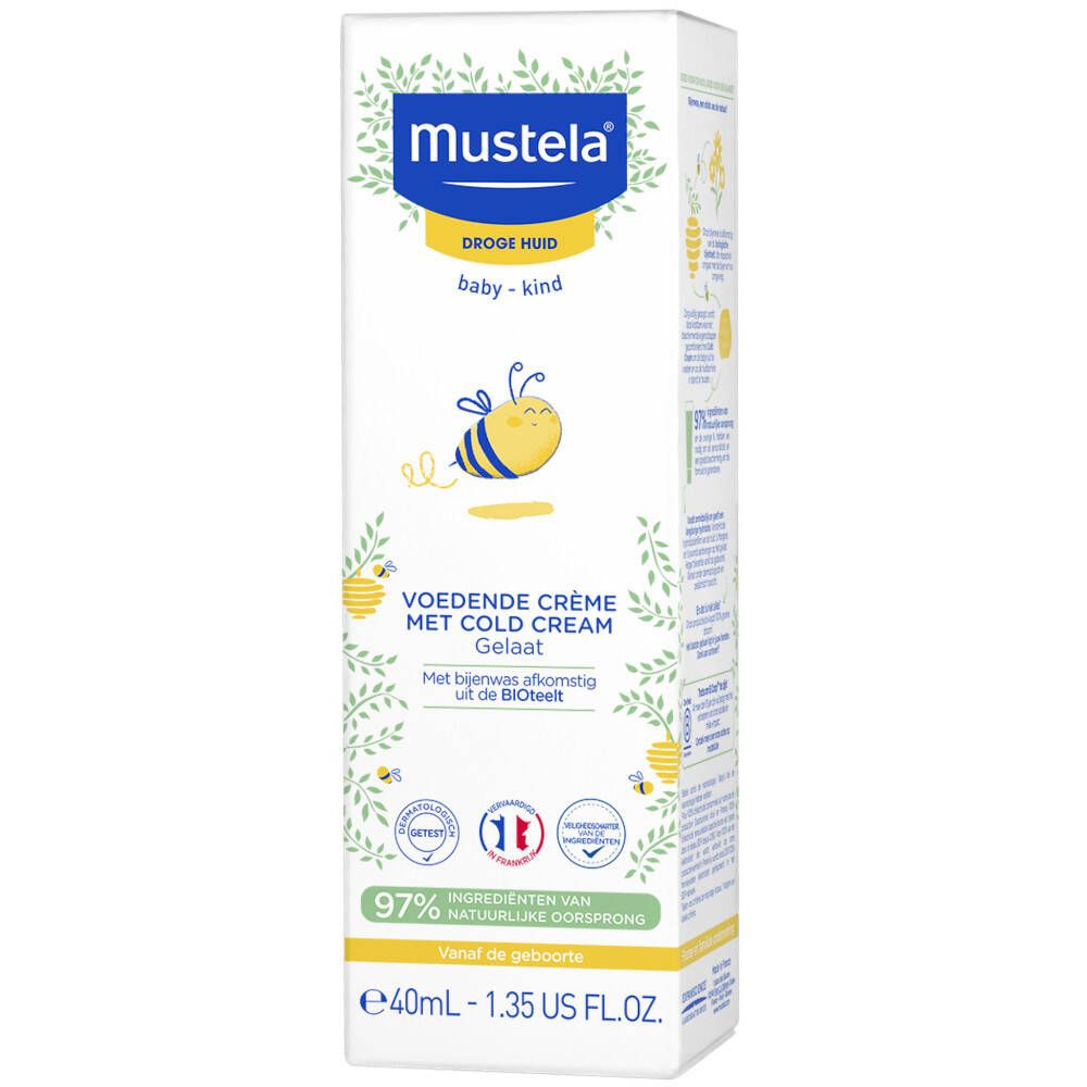 Mustela Crème nourrissante au Cold Cream Peau Sèche 40 ml Crème