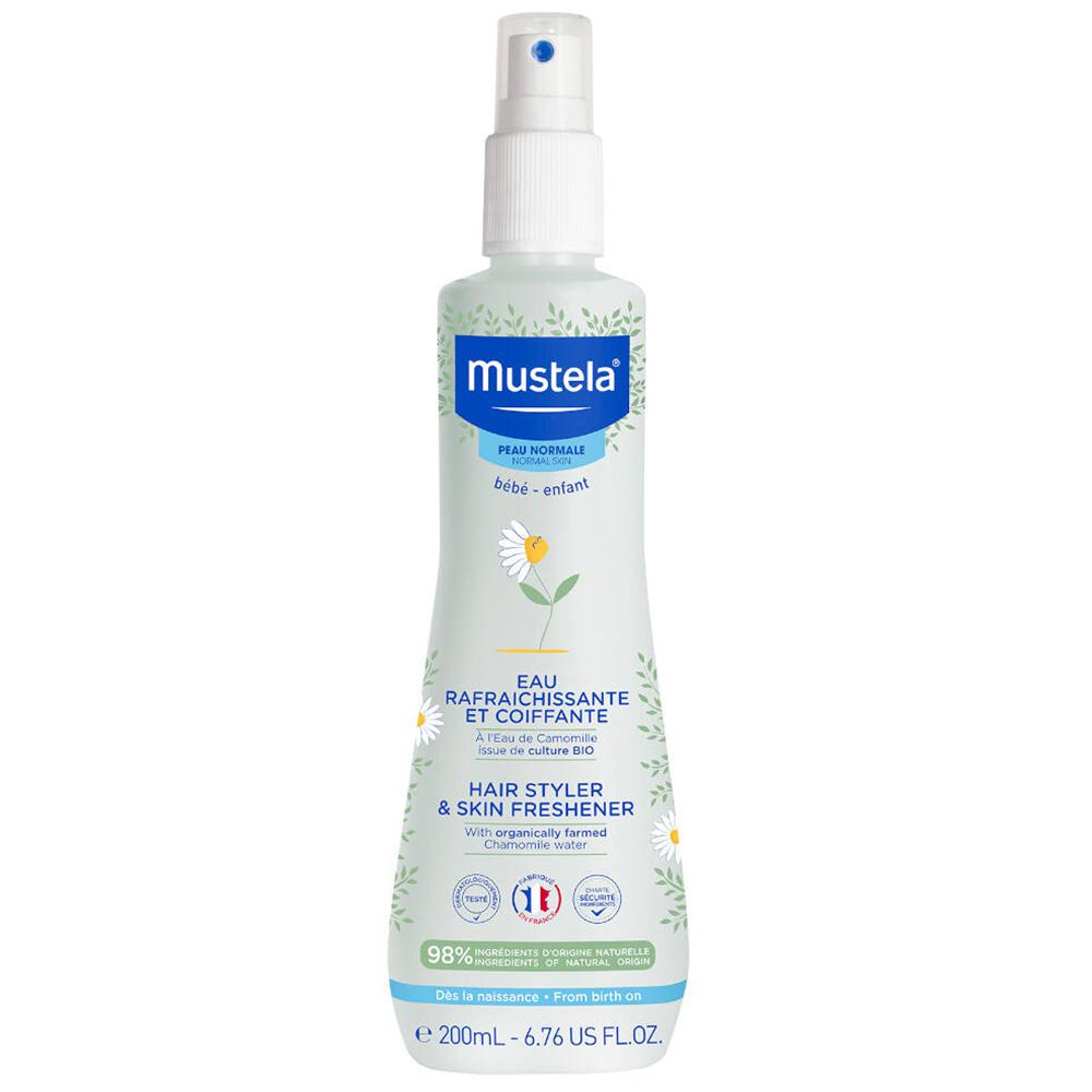Mustela Bébé Eau Rafraîchissante Peau Normale 200 ml Spray