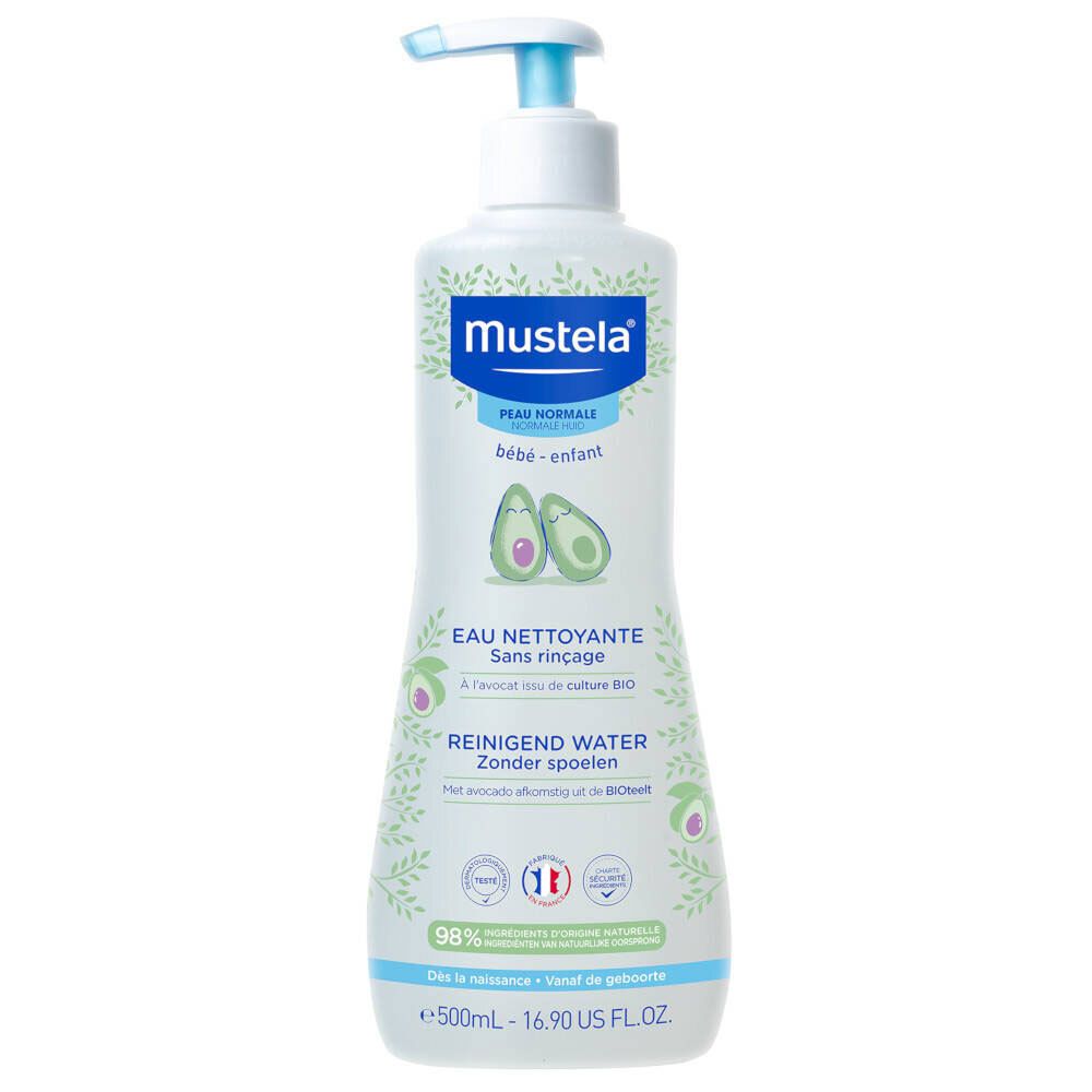 Mustela Bébé Eau Nettoyant sans rinçage 500 ml Produit(S) Nettoyant(S)