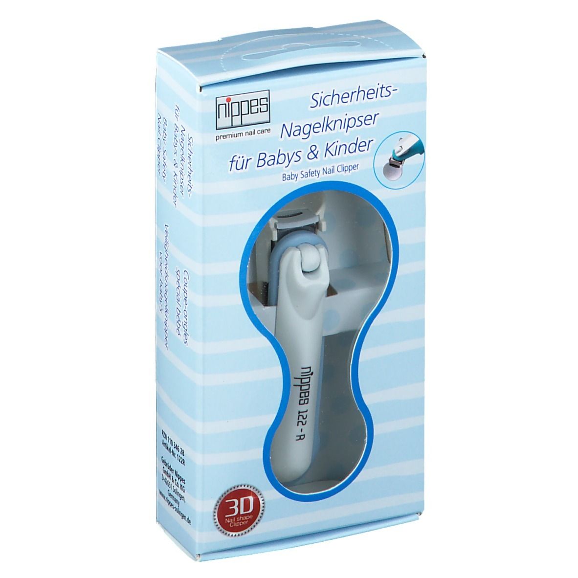Nippes Coupe ongles pivotant pour bébé 1 pc(s) Coupe-Ongles