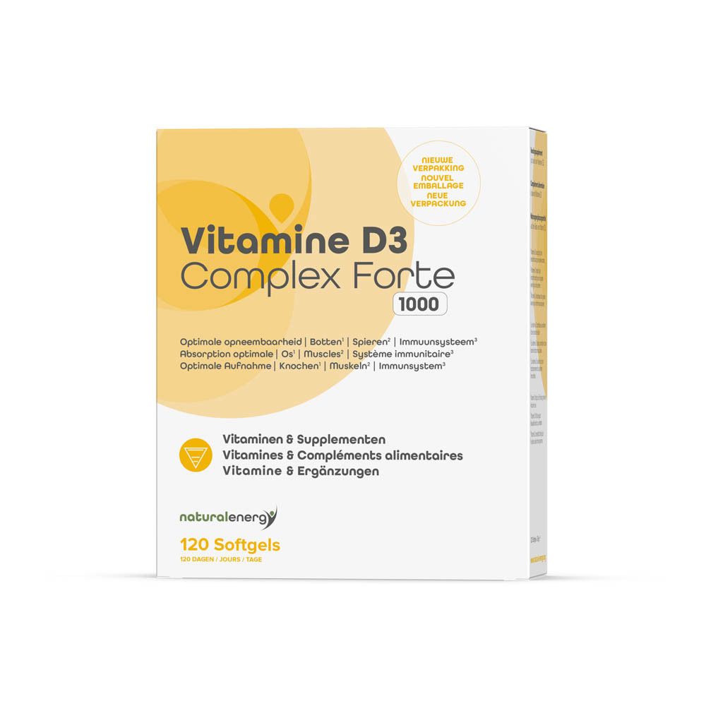 Natural Energy Vitamine D Complex Forte 120 pc(s) Capsule(S)