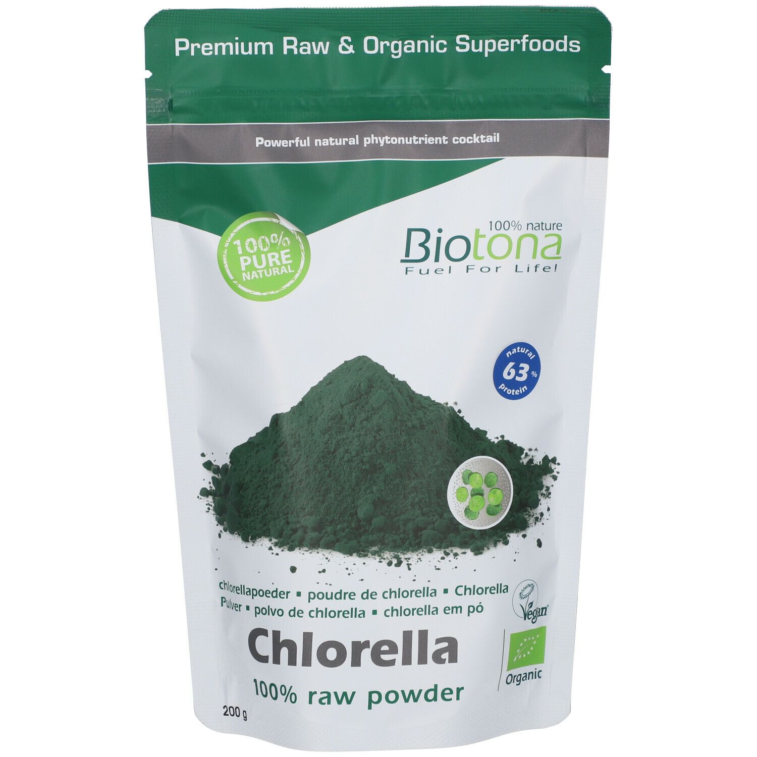 Biotona Chlorella Poudre 200 G Enfants
