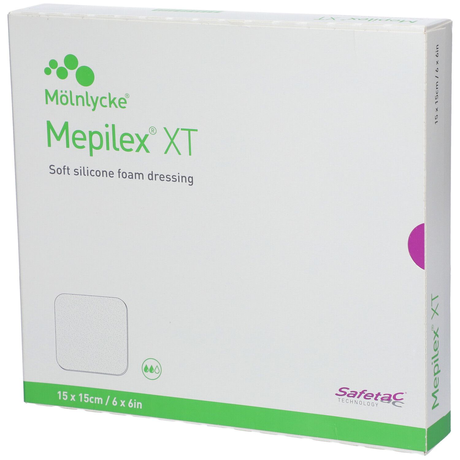 Mepilex XT 15 cm x 15 cm 5 pc(s) Compresses