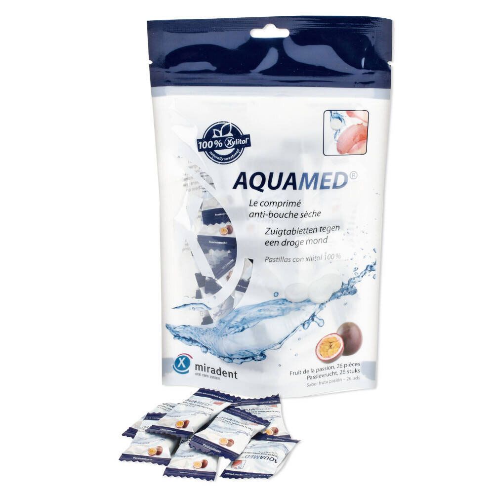 Miradent Aquamed Pastilles Pour Bouche Sèche 60 G - Image 2