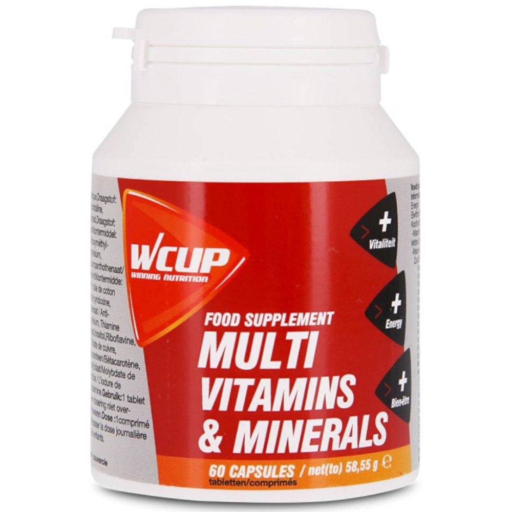 Wcup Multi-vitamines & Minéraux 60 pc(s) Comprimé(S)