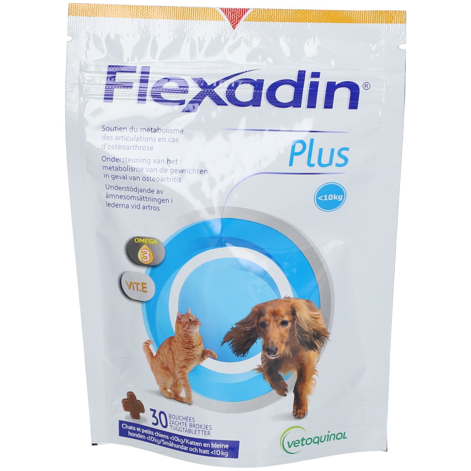 Flexadin® Plus < 10 kg 30 pc(s) comprimé(s) à croquer