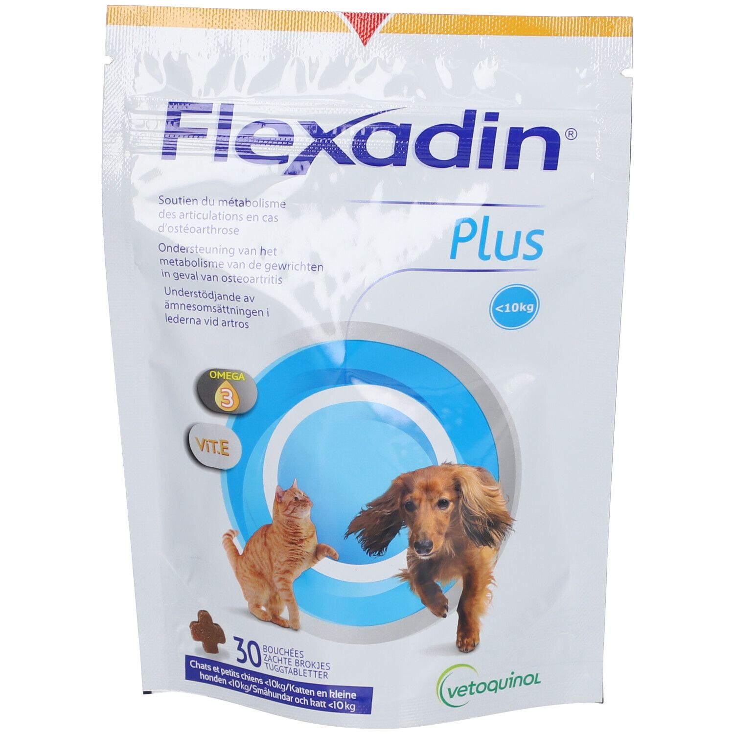 Flexadin Flexadin® Plus < 10 Kg Comprimé(S) À Croquer 30 Pc(S)