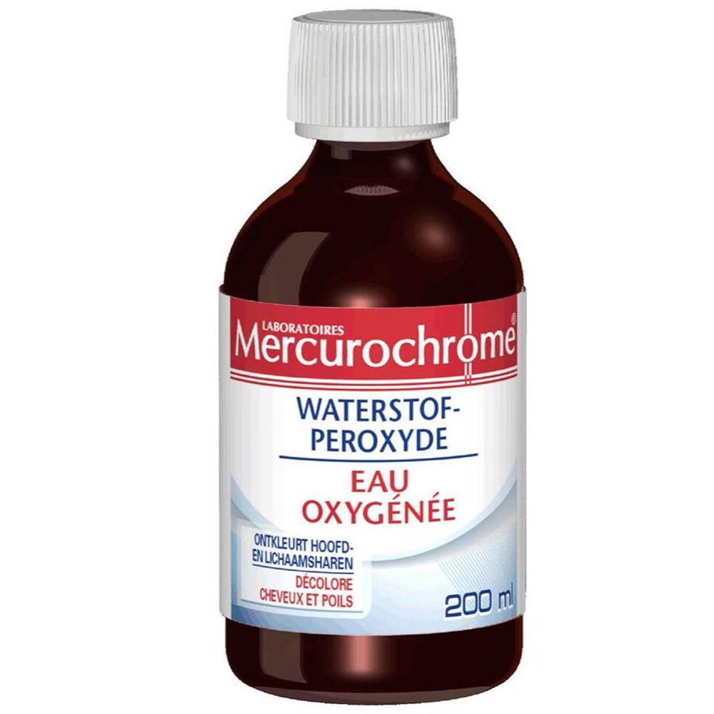 Mercurochrome Eau Oxygénée 200 ml Solution(S)