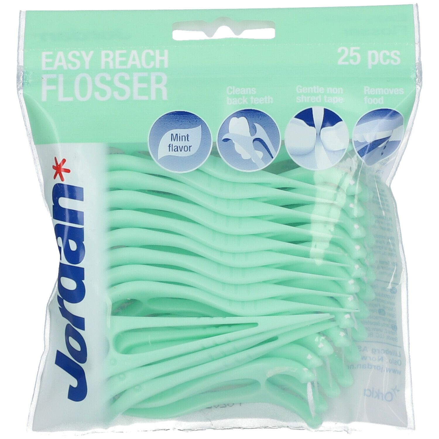Jordan Easy Rich Flosser Fil dentaire 25 pc(s) Fil Dentaire