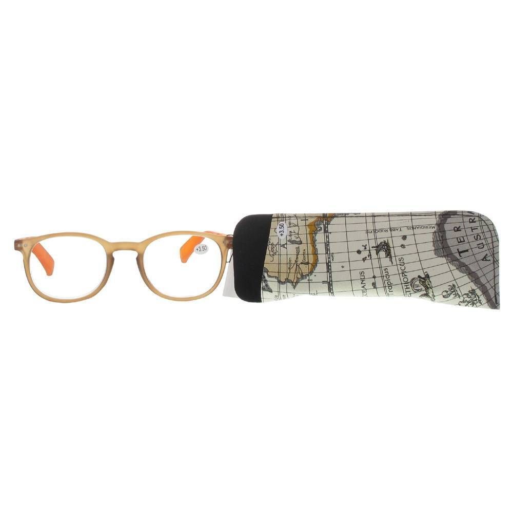 pharmaGLASSES® Lunettes de lecture Comp Brun/Orange +3.50 1 pc(s)