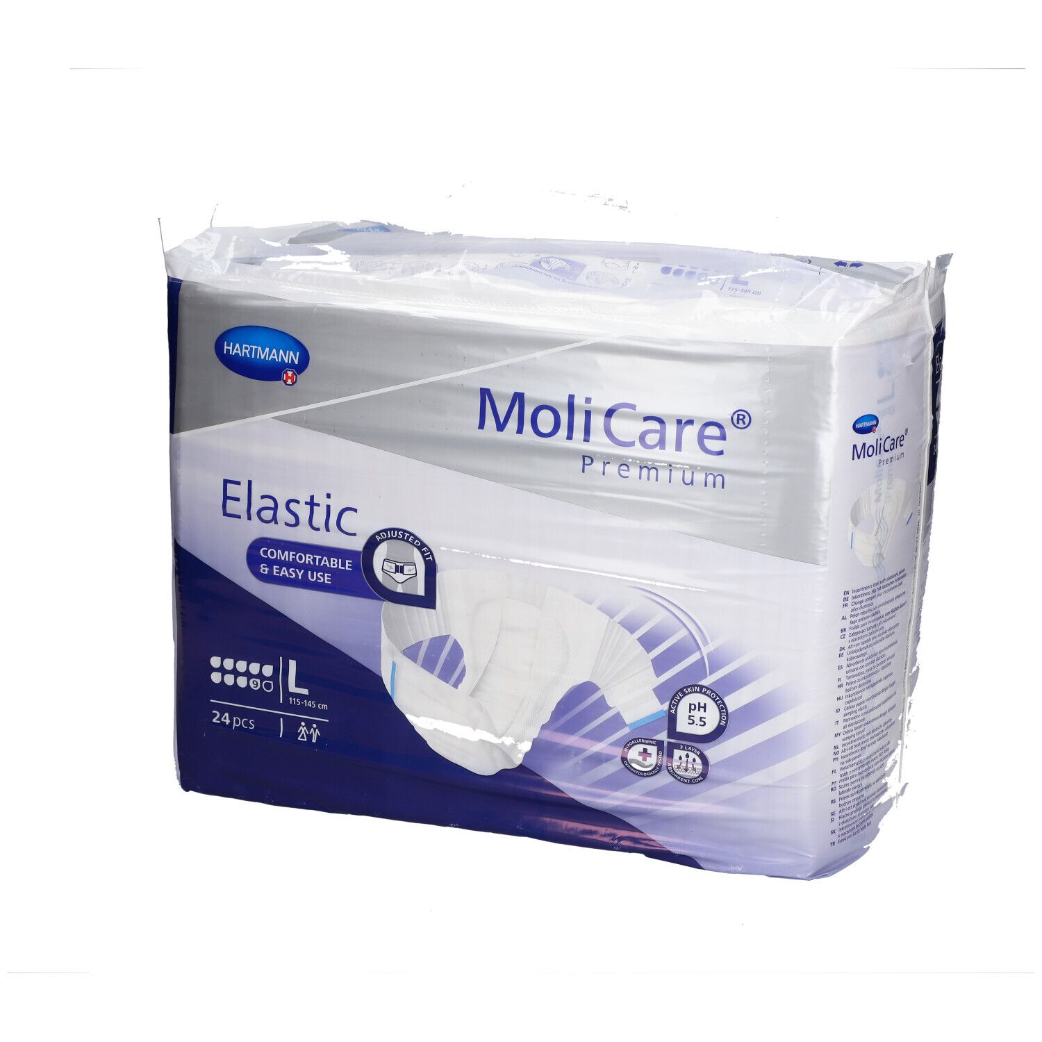 MoliCare Premium Elastic 9 Drops Large 24 pc(s) Bandage(S)