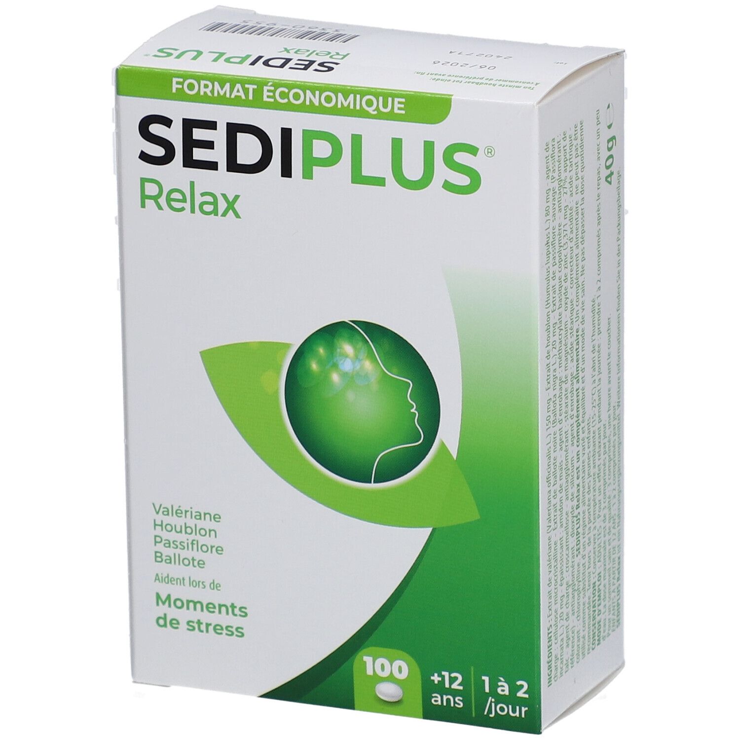 SEDIPLUS Relax 100 pc(s) Comprimé(S)