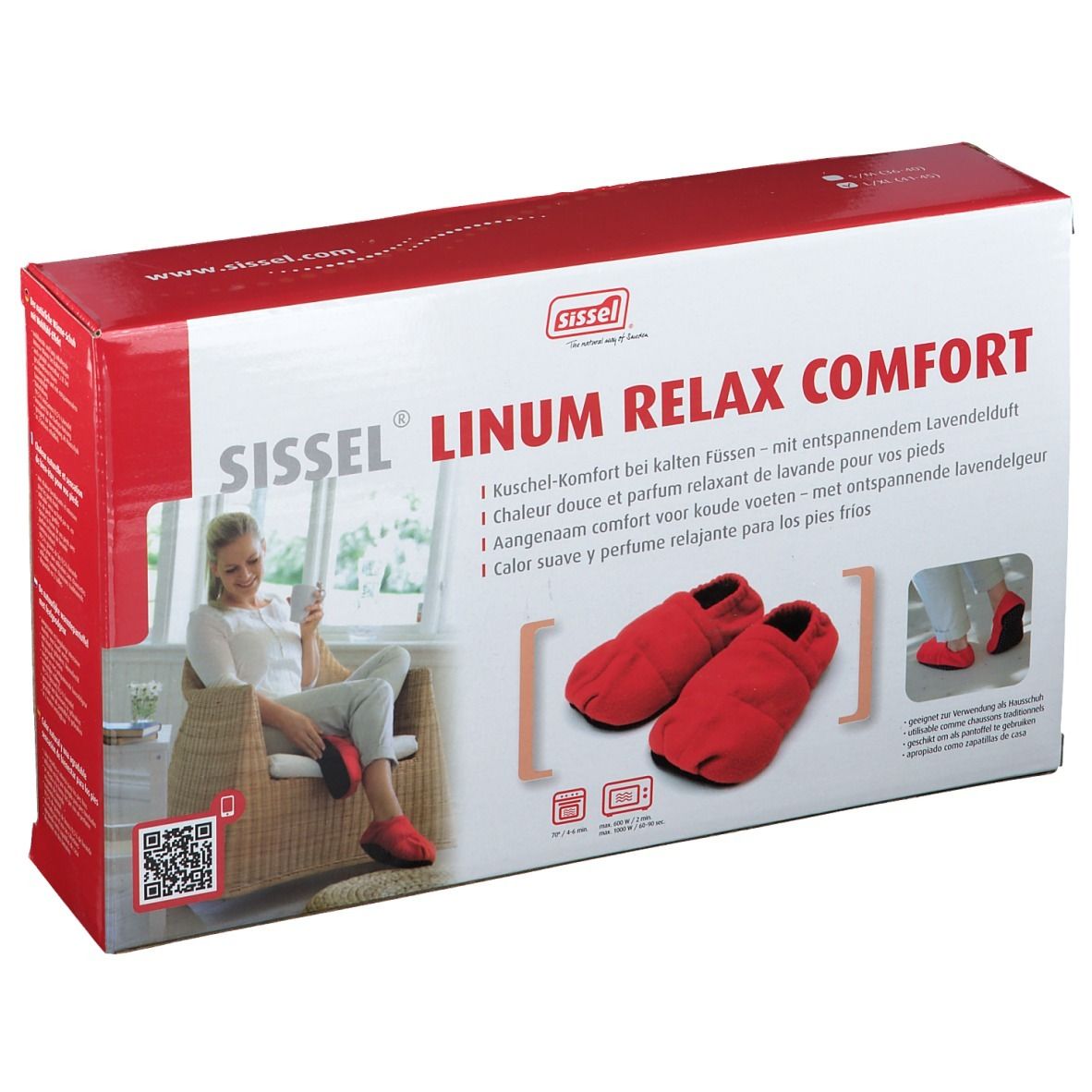 SISSEL LINUM RELAX COMFORT Rouge 1 pc(s) Autre