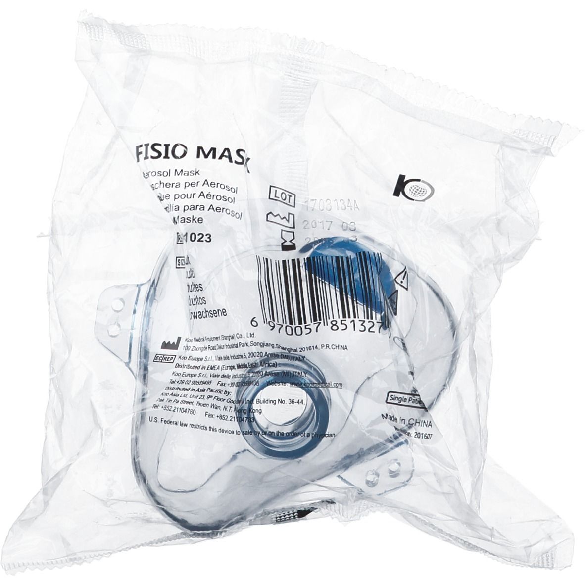 Fisio Masque Adultes 1 pc(s) Masque