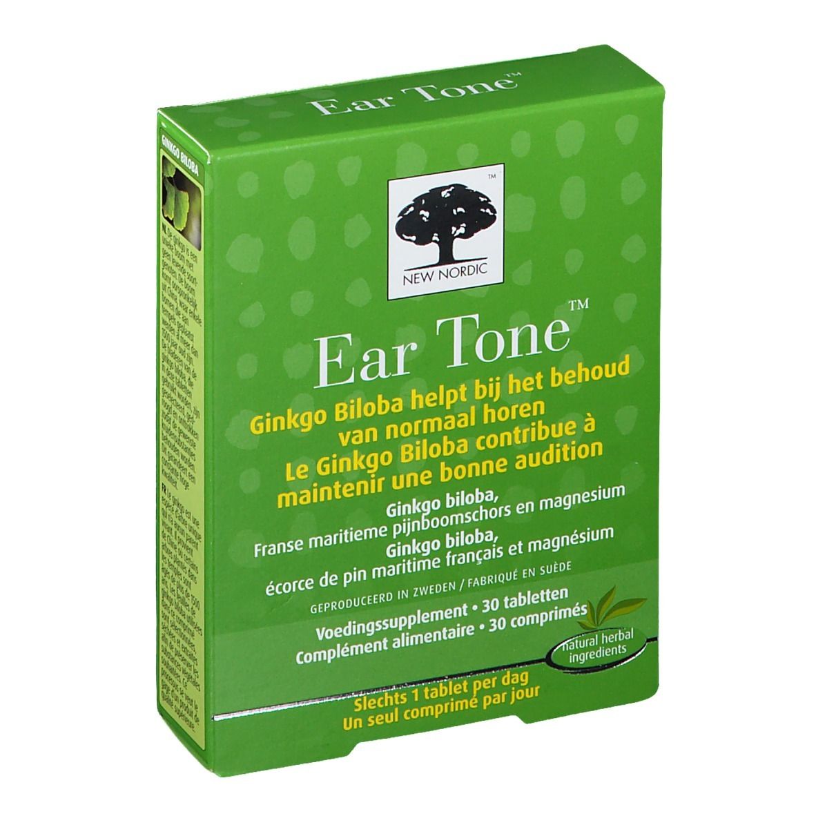 New Nordic Ear Tone 30 pc(s) Comprimé(S)