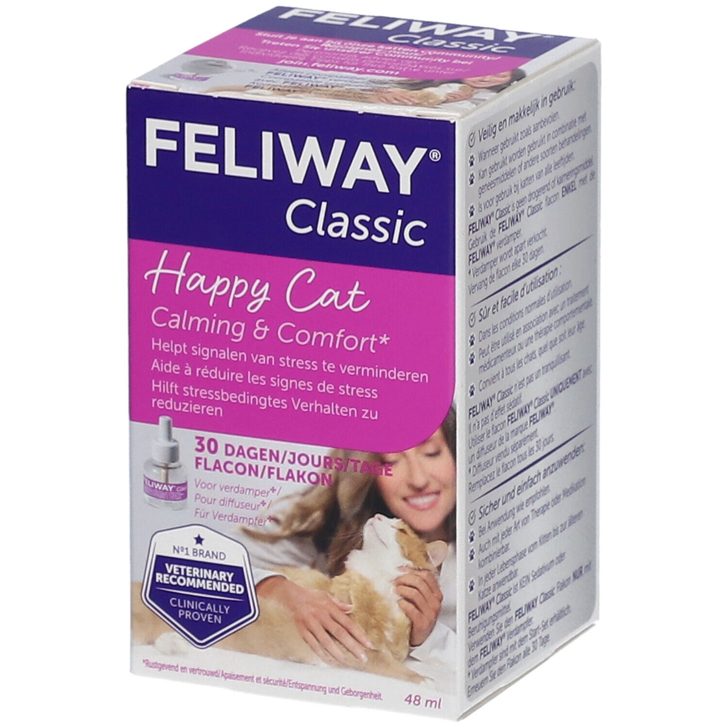Feliway Classic Recharge Solution(S) 48 Ml