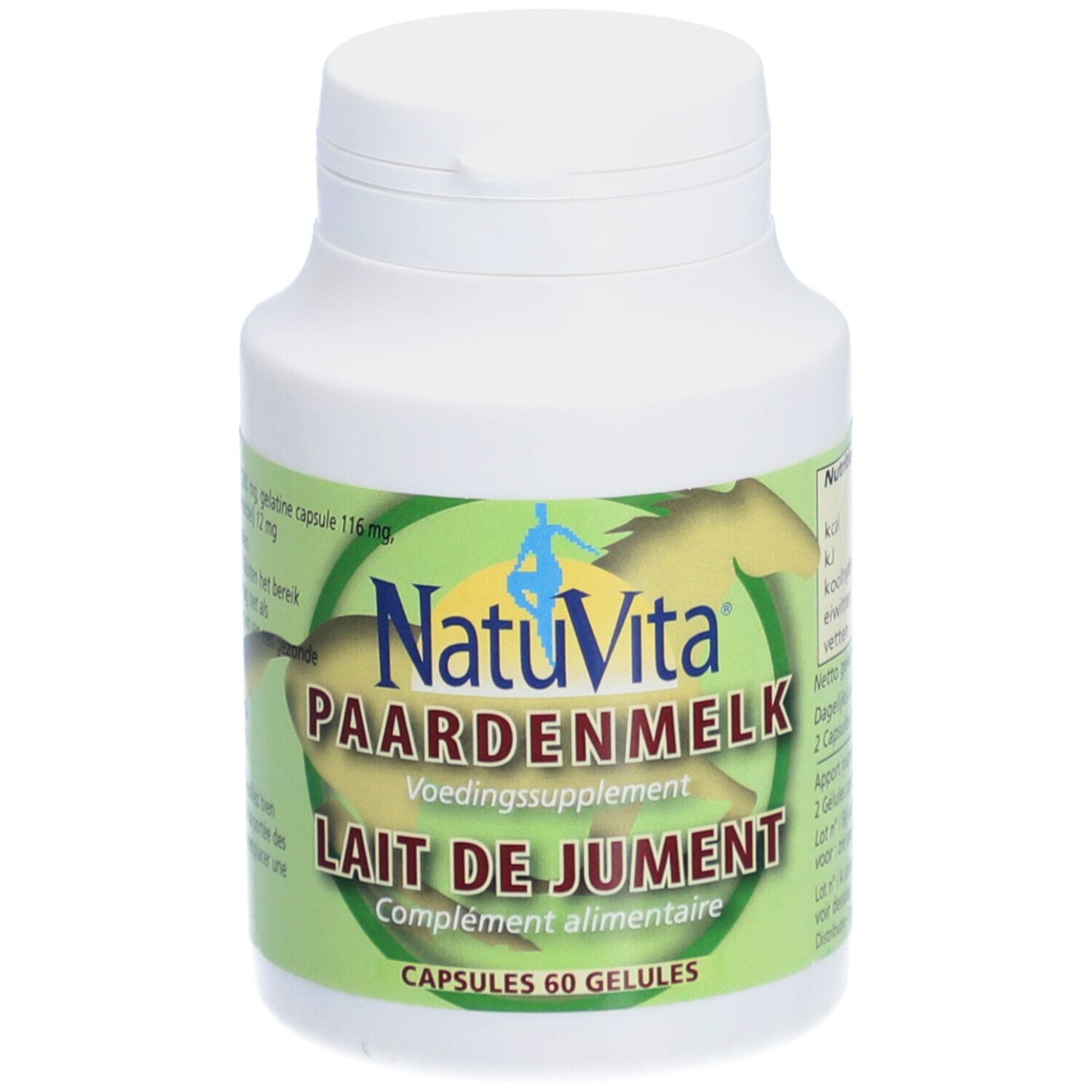 Natuvita Lait Jument 60 pc(s) Capsule(S)