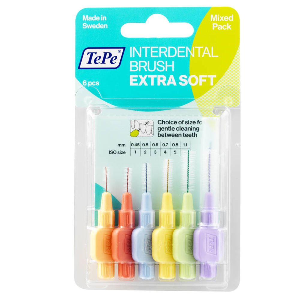 Tepe Brosse Interdentaire Assorted Extra Douce 6 pc(s) Brosse(S) À Dents
