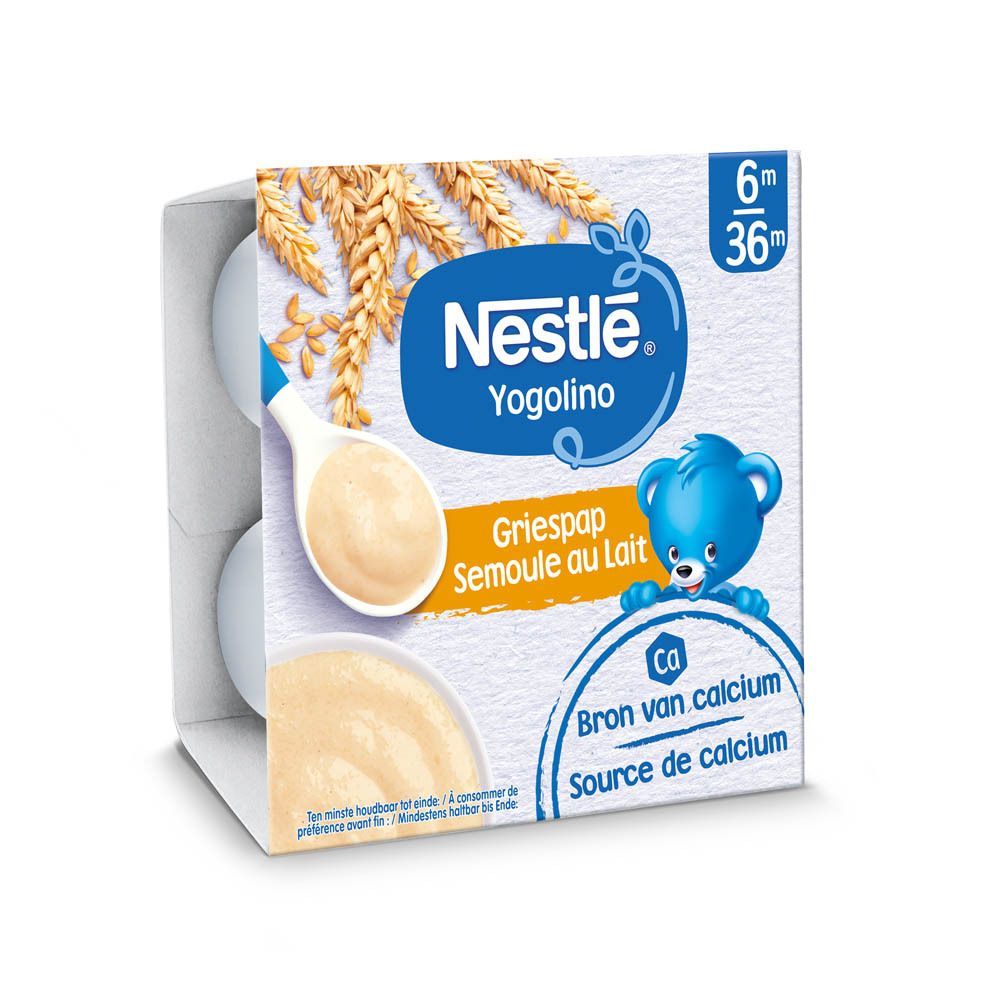 Nestlé Bébé Dessert Pouding Au Riz Pot 4x100 g Purée