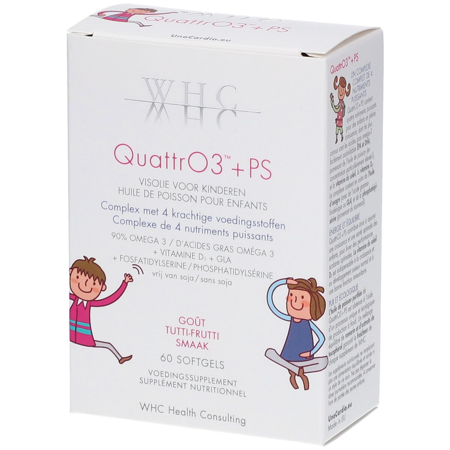 WHS QuattrO3 + PS 60 pc(s) Capsule(S) Douce(S)