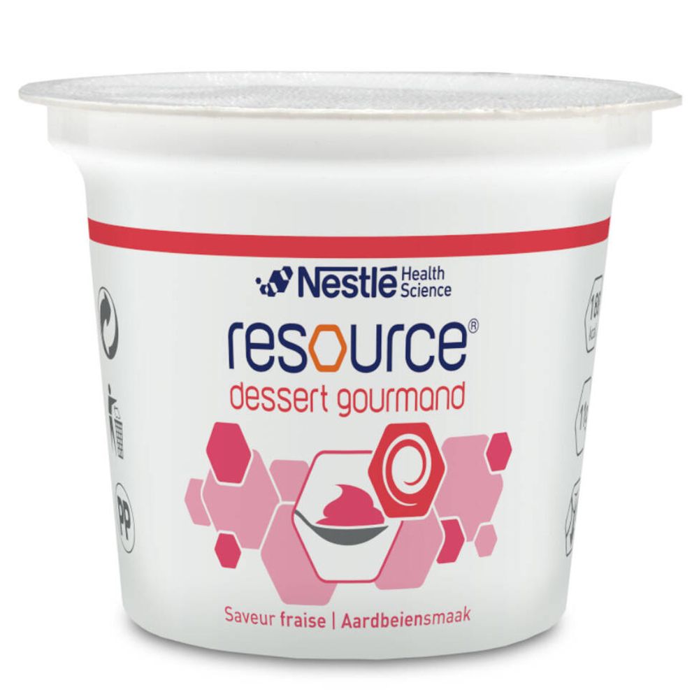 Resource Dessert gourmand saveur fraise 4x125 g Autre