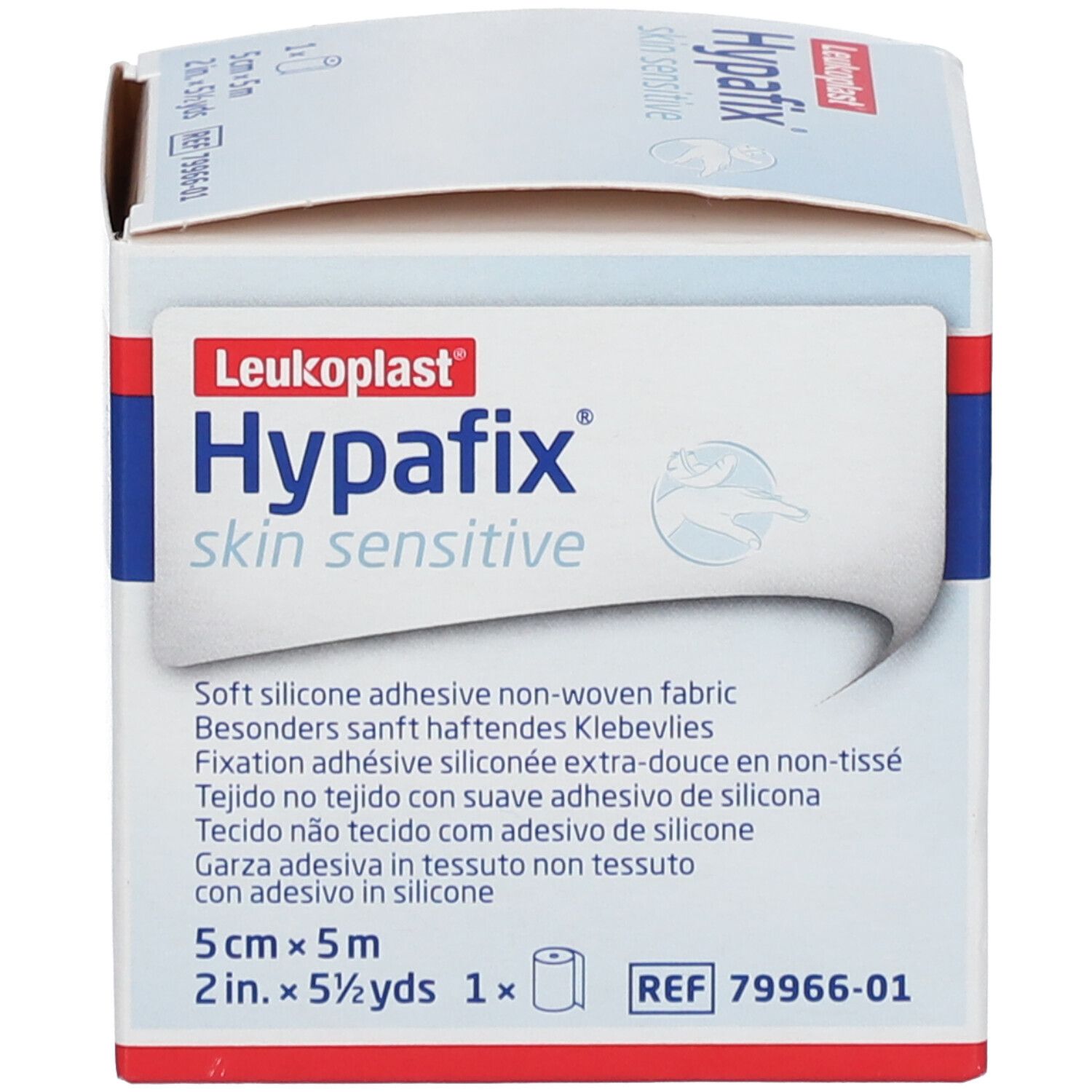 Blanc Bsn Médical Hypafix Gentle Touch 5 Cm X 5 Extra Moyen - Image 2