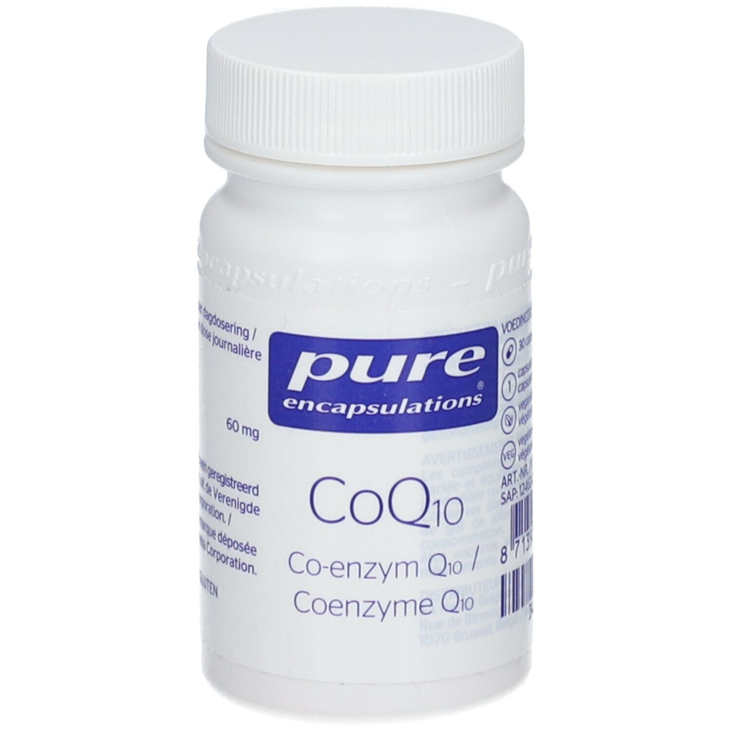 Pure Encapsulations Coenzym Q10 30Caps Taille 30 - Image 2