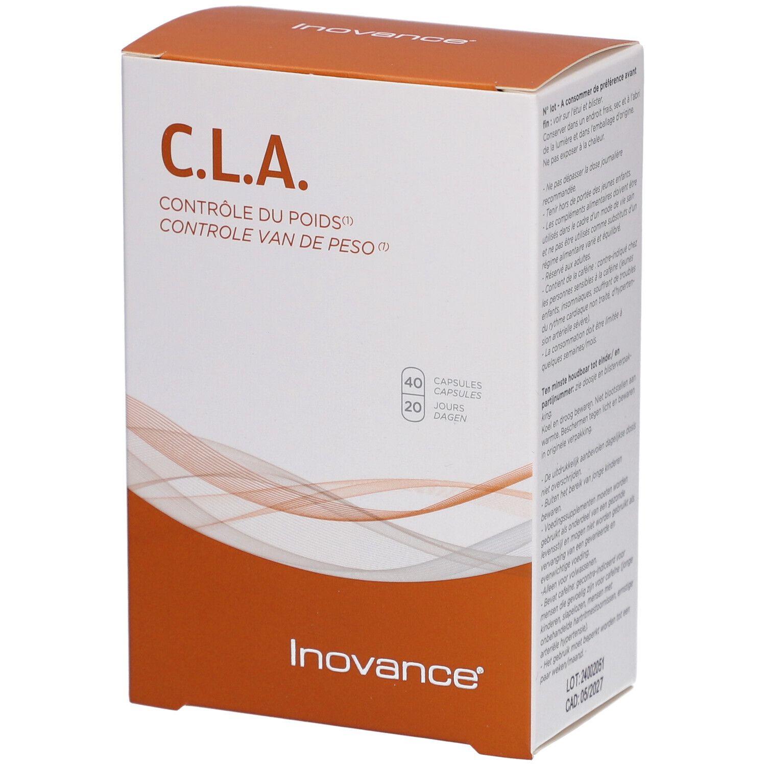 Inovance Cla+ 40 capsules 40 pc(s) Capsule(S)