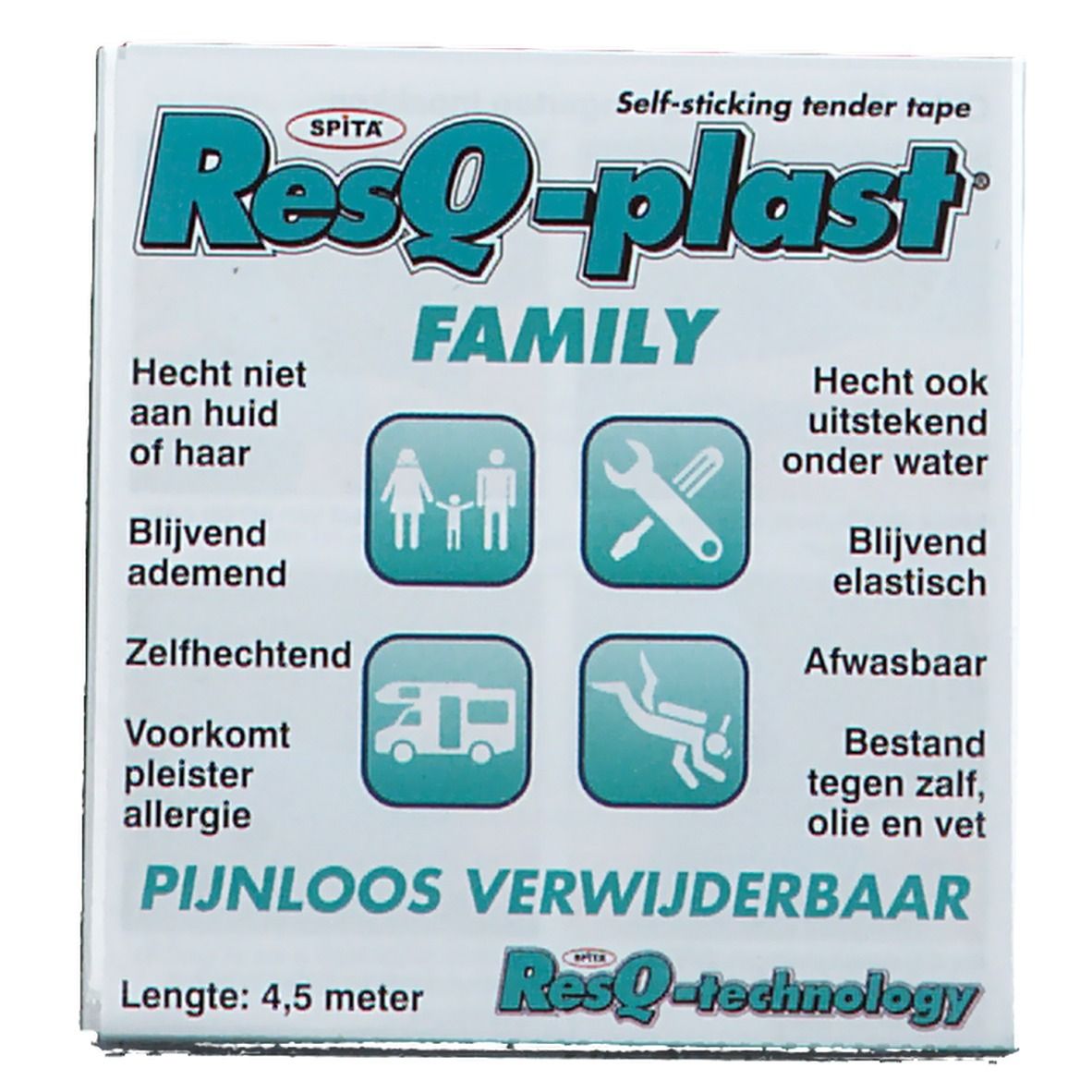 ResQ-plast FAMILY 1 pc(s) Pansement(S)