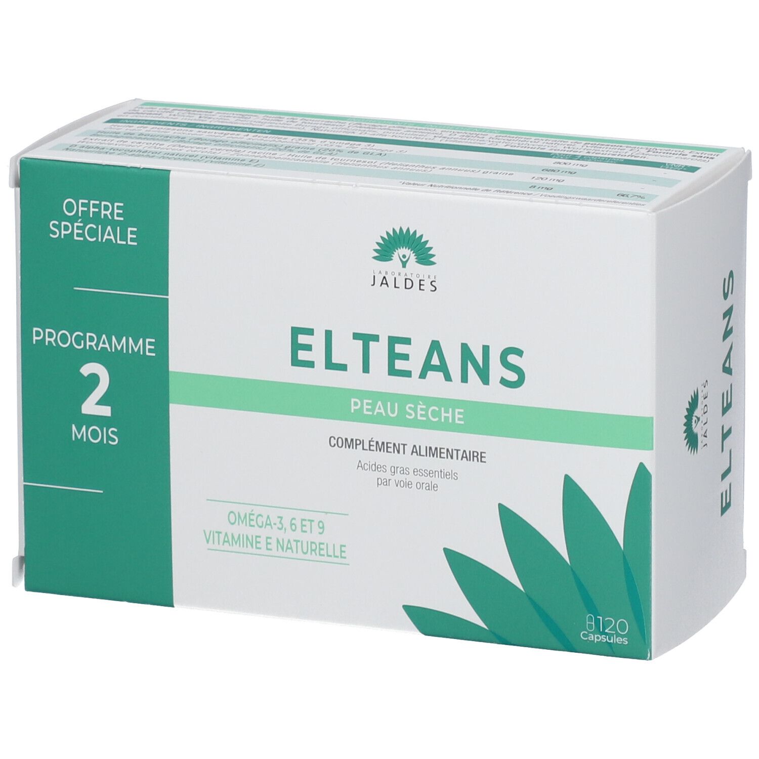 Jaldes Elteans Omega 3,6,9 Peau Seche 60 Capsules - Image 4
