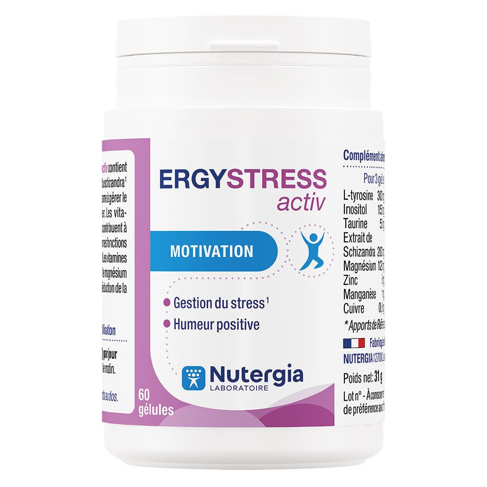 Joom Parasanteonline Nutergia Ergystress Activ 60 Gélules - Image 4