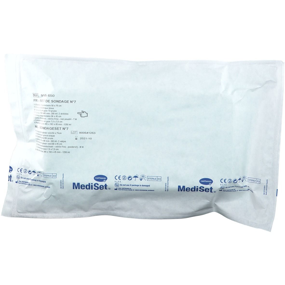 Hartmann Set de Sondage N°7 Ref 915 650 Set(S) 1 pc(s)