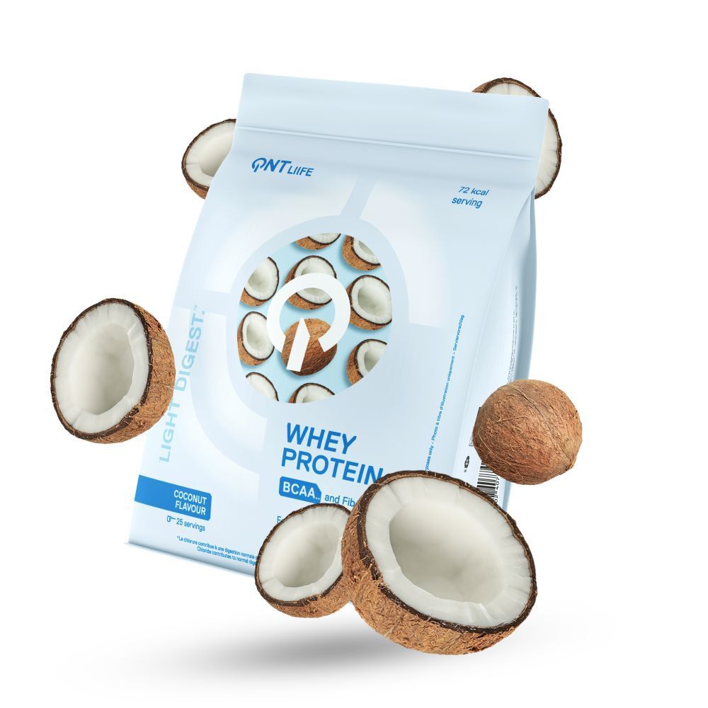 QNT Light Digest Whey Protein Noix de Coco 500 GR Poudre