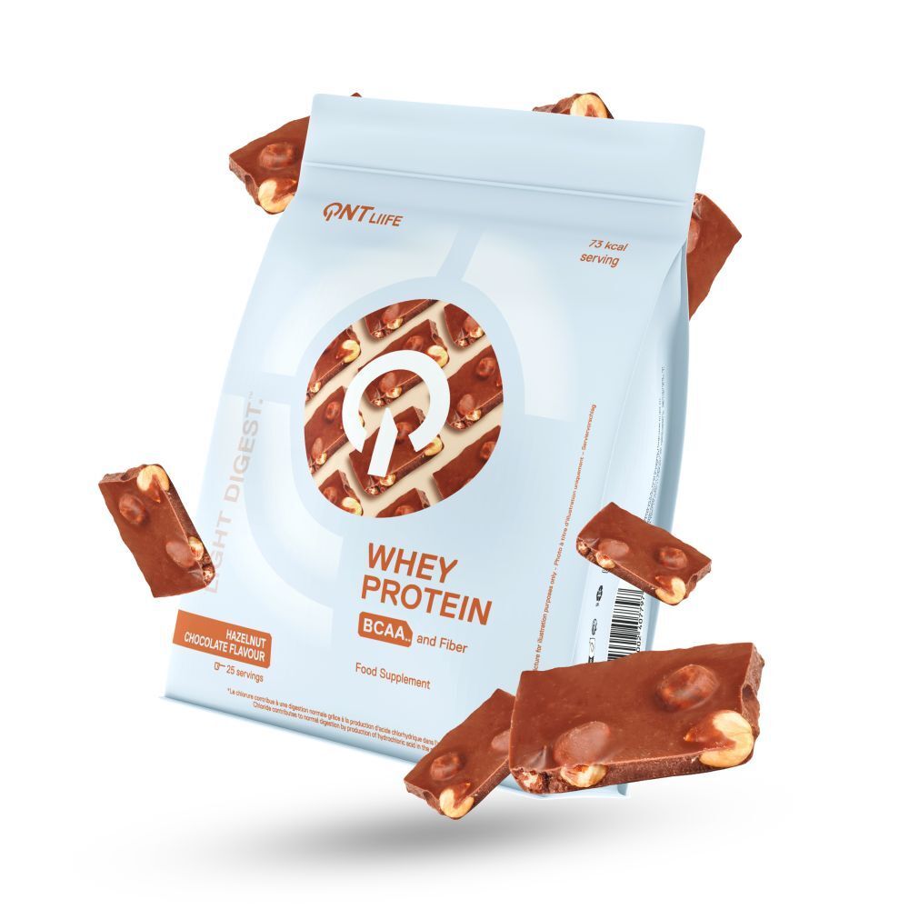 QNT Light Digest Whey Protein Chocolat - Noisette 500 GR Poudre