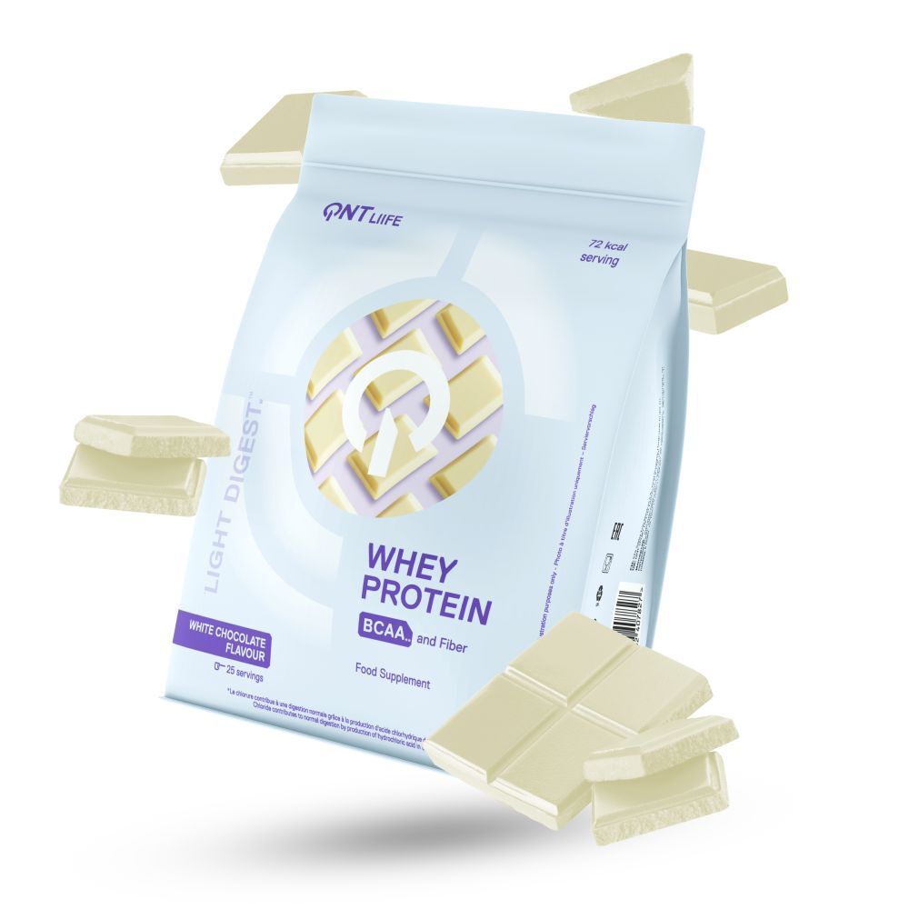 QNT Light Digest Whey Protein Chococat Blanc 500 GR Poudre