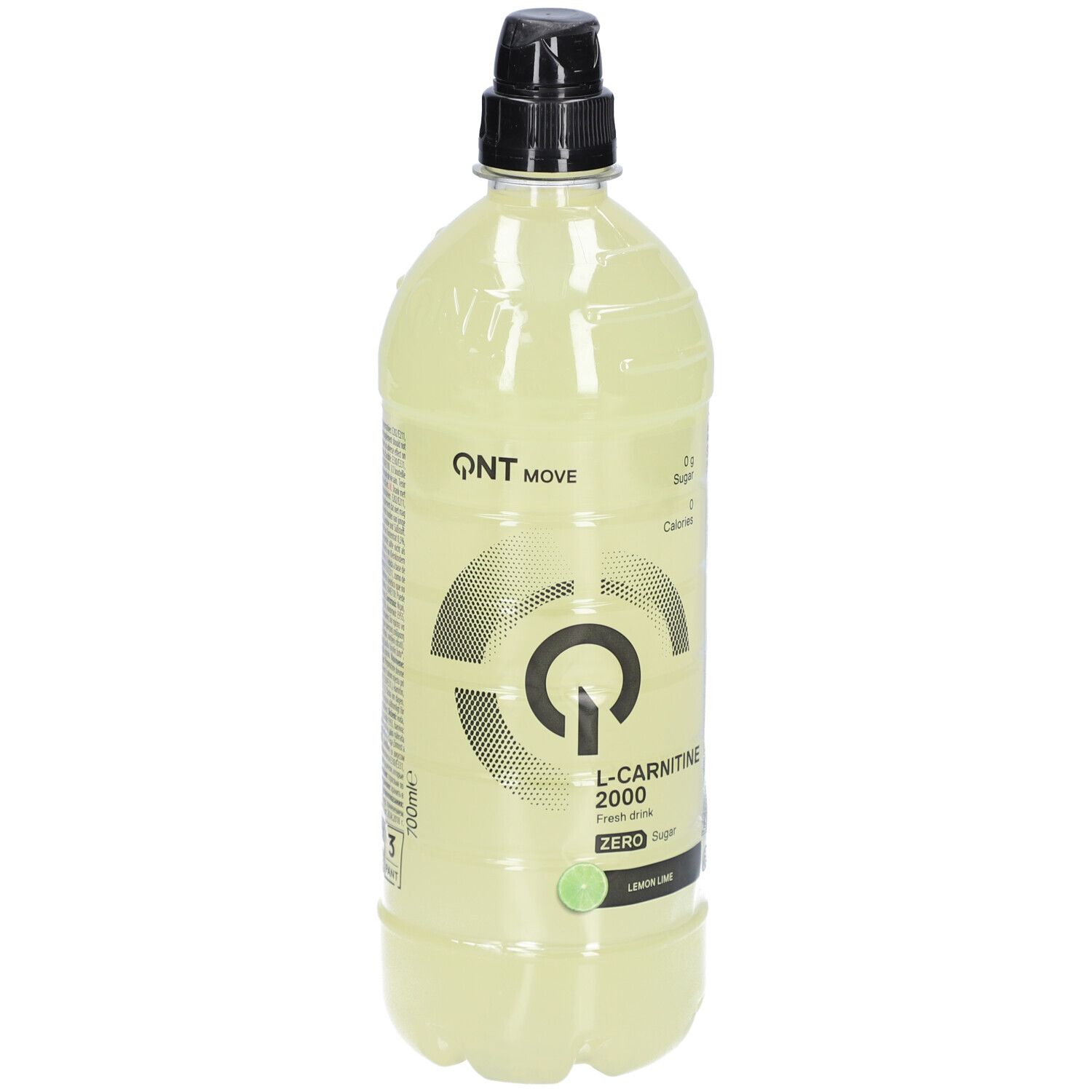 Qnt L-Carnitine 2000 Mg Zéro Calorie Citron-Citron Vert Jus 700 Ml Enfants