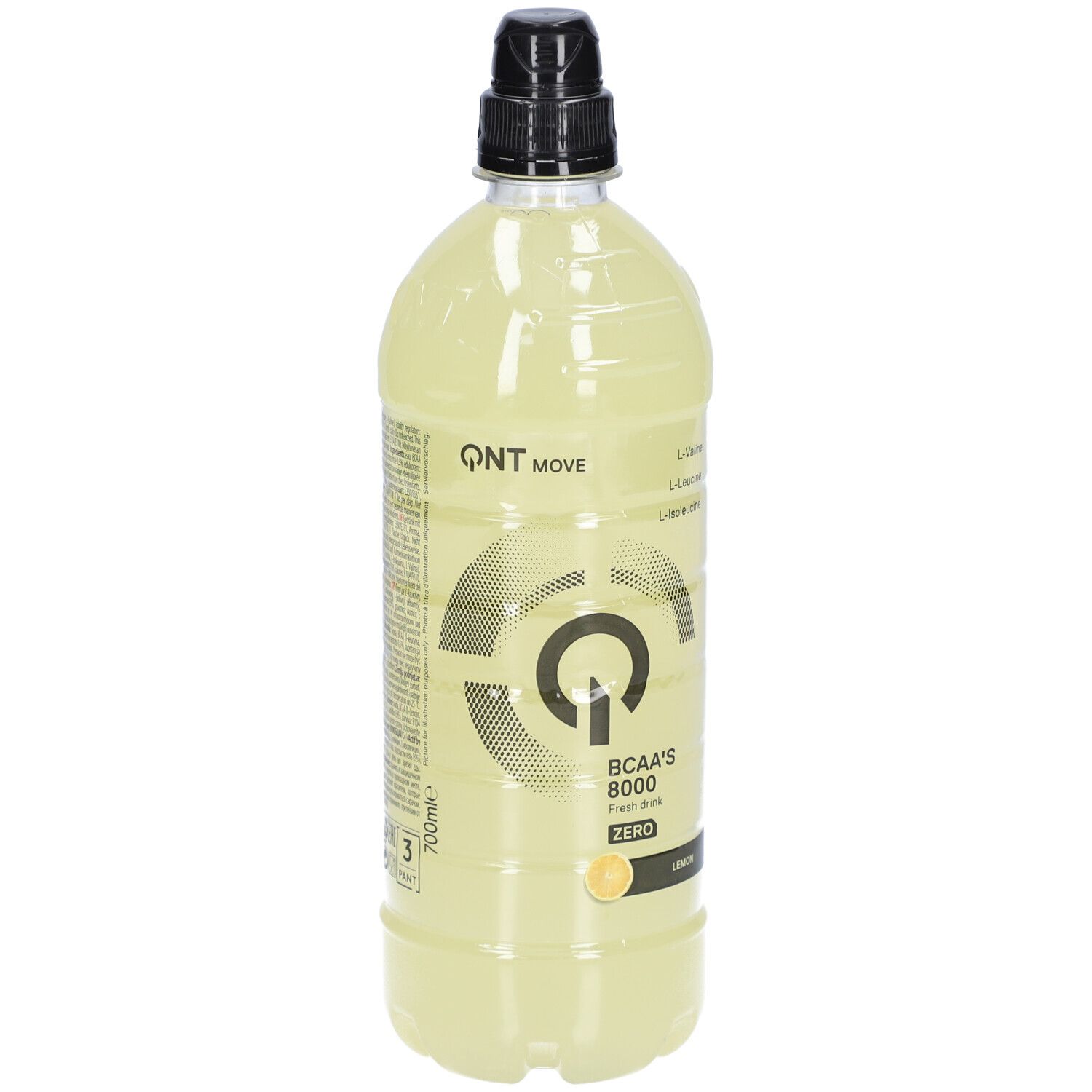 Qnt Bcaa's 8000 Mg Zéro Calorie Citron Jus 700 Ml Enfants