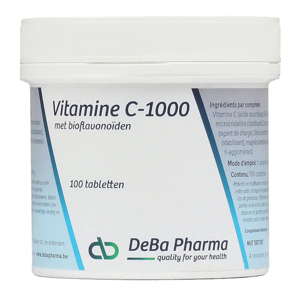 Vitamine C-1000 mg avec Bioflavonoïdes 100 pc(s) Comprimé(S)