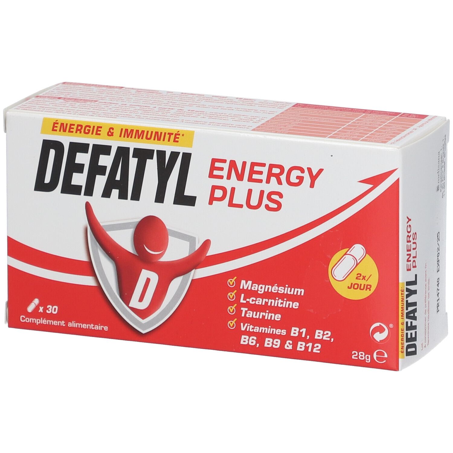 Defatyl Energy Plus Capsules 30 pc(s) Capsule(S)
