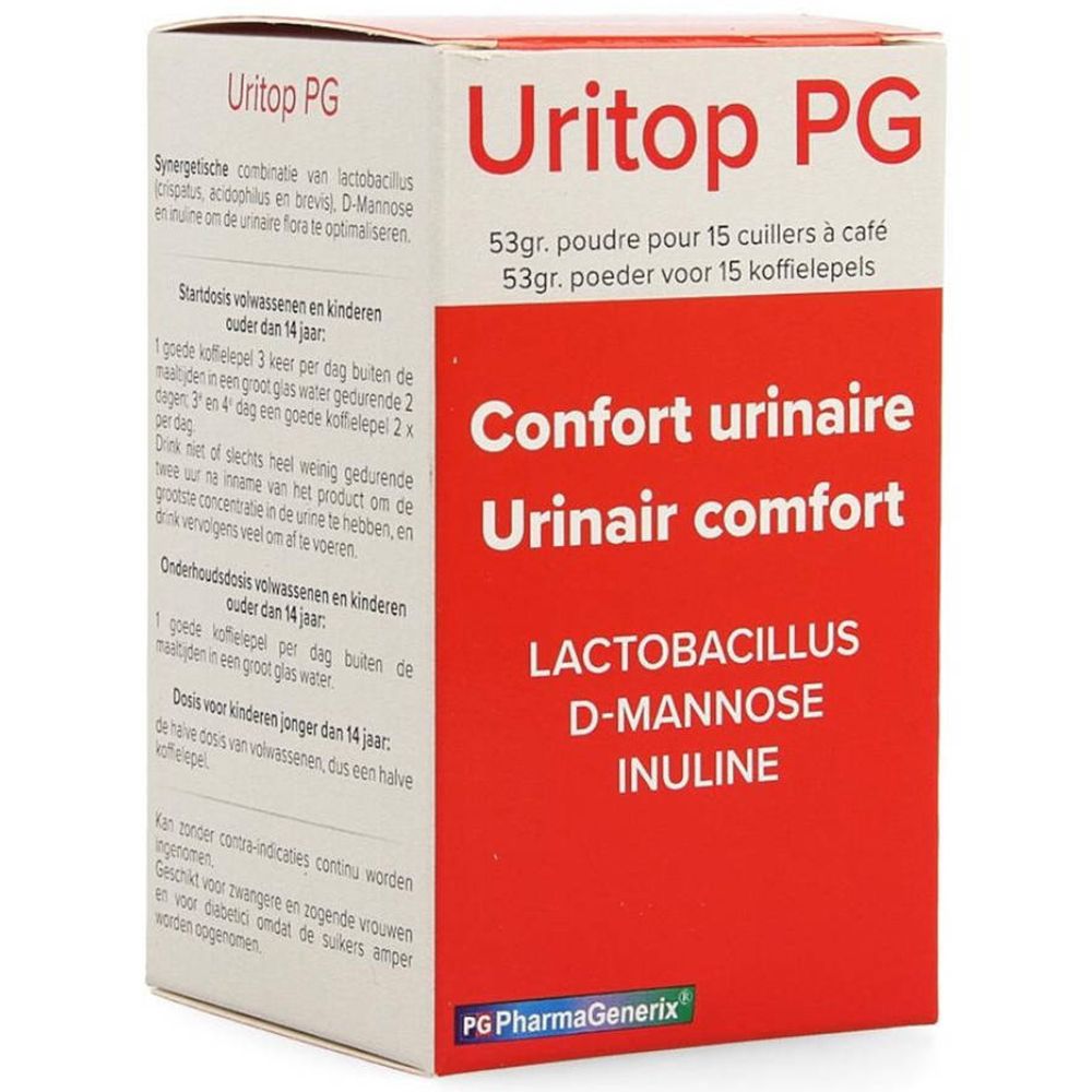 PharmaGenerix Uritop PG Confort urinaire 52,5 pc(s) Poudre