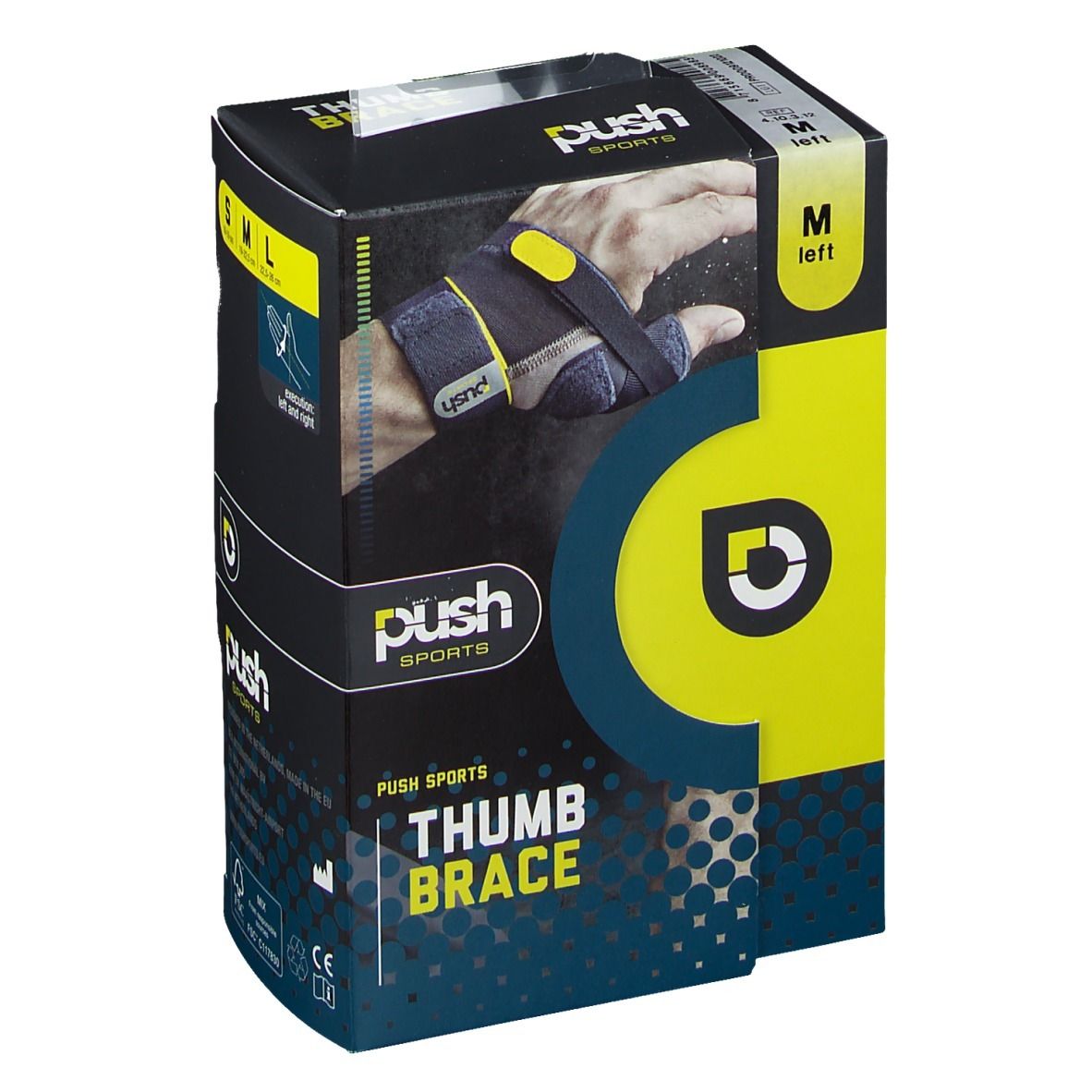 push SPORTS Bandage pour pouce Taille M gauche 1 pc(s) Bandage(S)