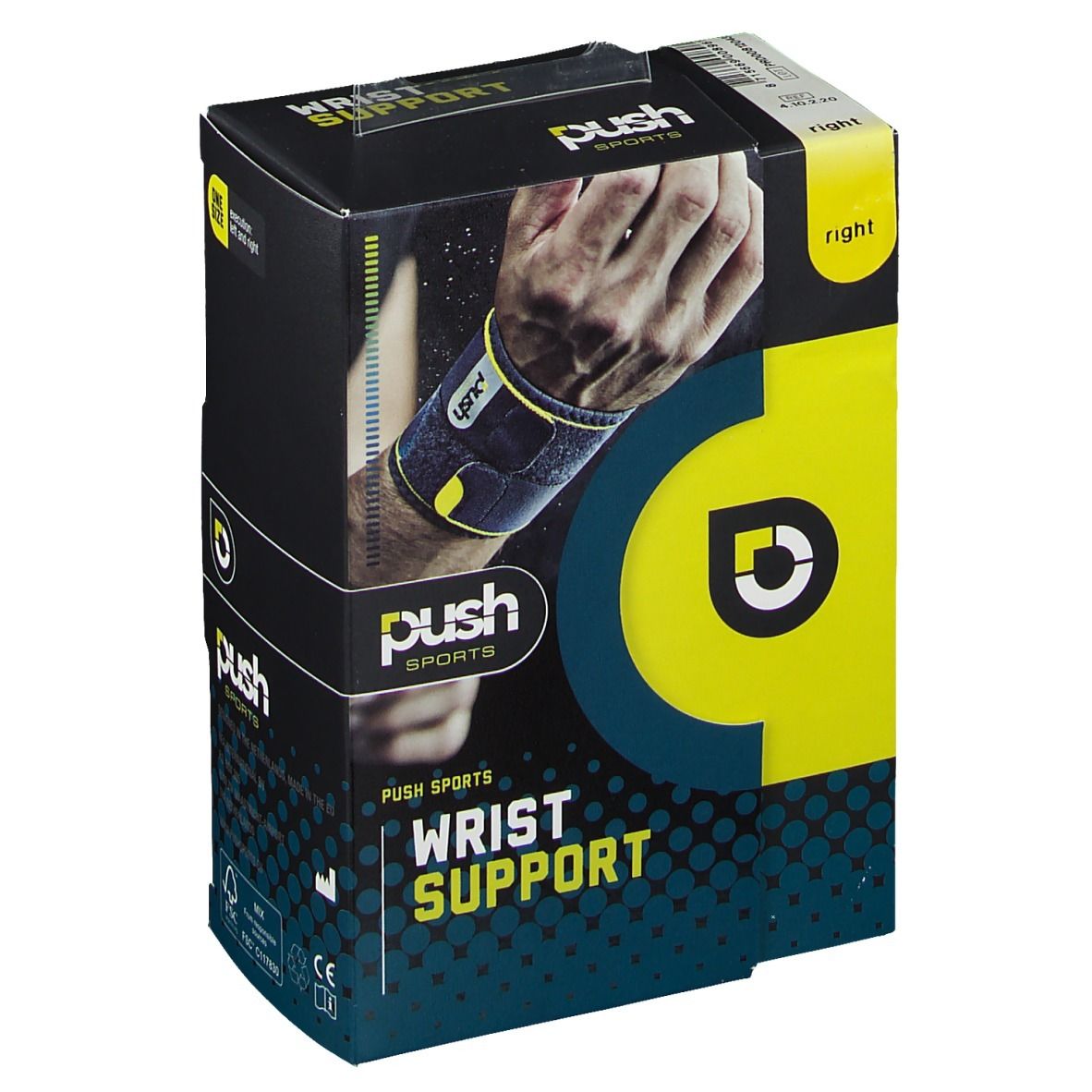push Sports Support de poignet Droit 1 pc(s) Bandage(S)